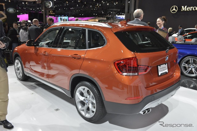 BMW X1の2013年モデル(ニューヨークモーターショー12)