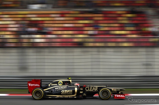 ロータス（4月14日、F1中国GP予選）
