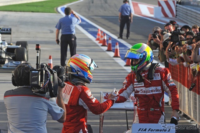 2010年F1バーレーンGP、優勝はアロンソ（フェラーリ）