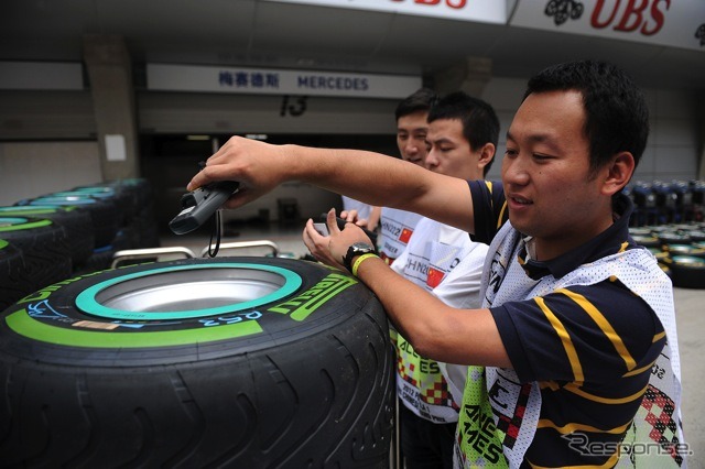 4月13日、F1中国GPプラクティス