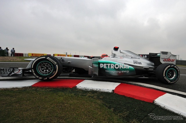 4月13日、F1中国GPプラクティス