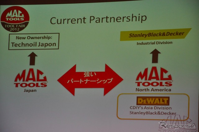 マックメカニクスツールズ 第2回代理店会議のようす