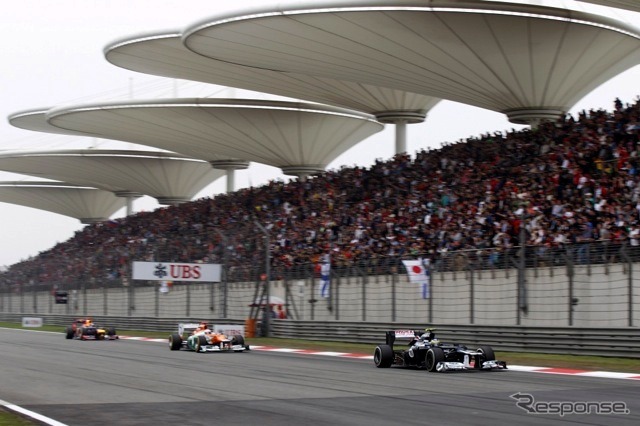 セナ(ウィリアムズ。4月15日、F1中国GP)