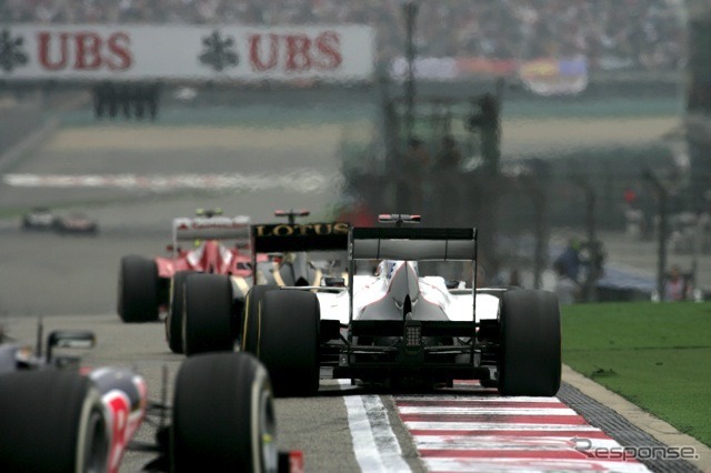 小林可夢偉（ザウバー。4月15日、F1中国GP）