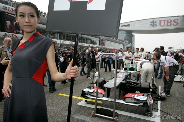 小林可夢偉（ザウバー。4月15日、F1中国GP）