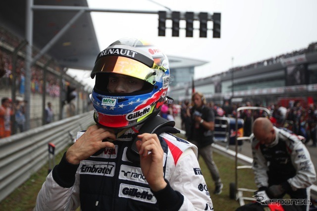 マルドナド(ウィリアムズ。4月15日、F1中国GP)
