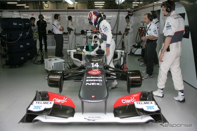 F1中国GP決勝(小林可夢偉)