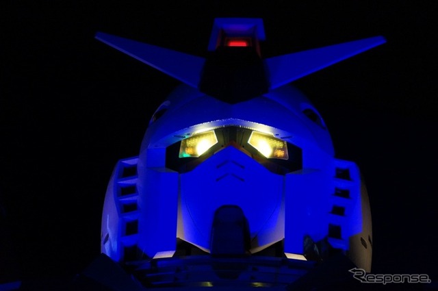 東京・お台場に登場した実物大ガンダム