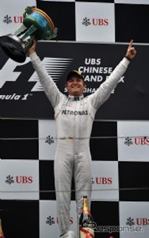 ニコ・ロズベルグ メルセデスAMG(中国GP)