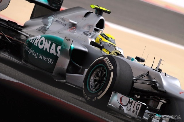 ロズベルグ（メルセデスAMG、F1バーレーンGP予選）
