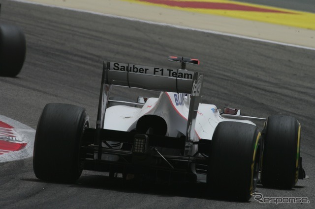 小林可夢偉（ザウバー、F1バーレーンGP予選）
