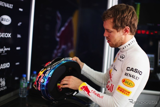 ベッテル（レッドブル、F1バーレーンGP予選）