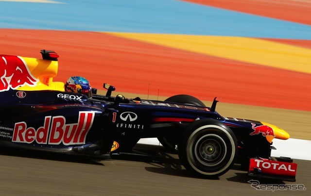 ベッテル（レッドブル、F1バーレーンGP予選）