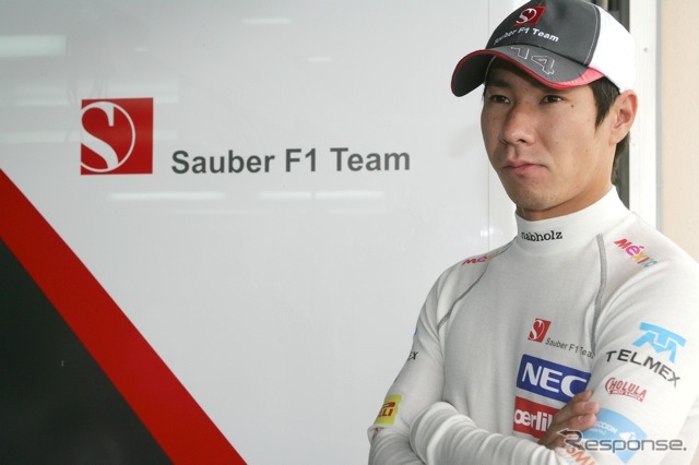 小林可夢偉（ザウバー。4月20日、F1バーレーンGP）