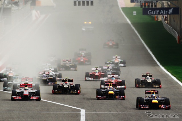 F1バーレーンGP決勝スタート