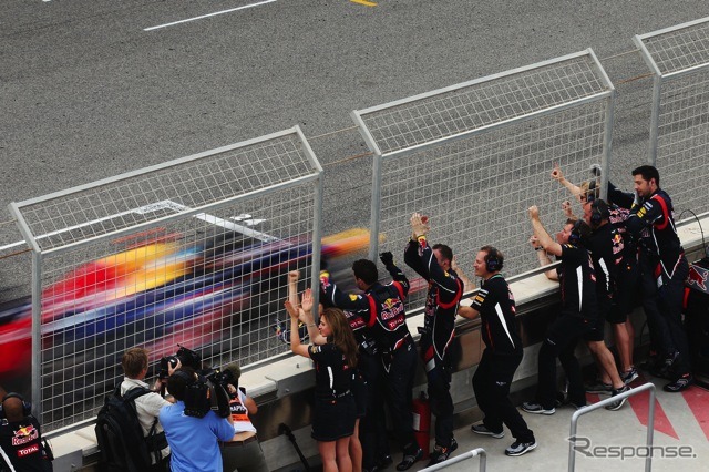 ベッテル（レッドブル、F1バーレーンGP決勝）