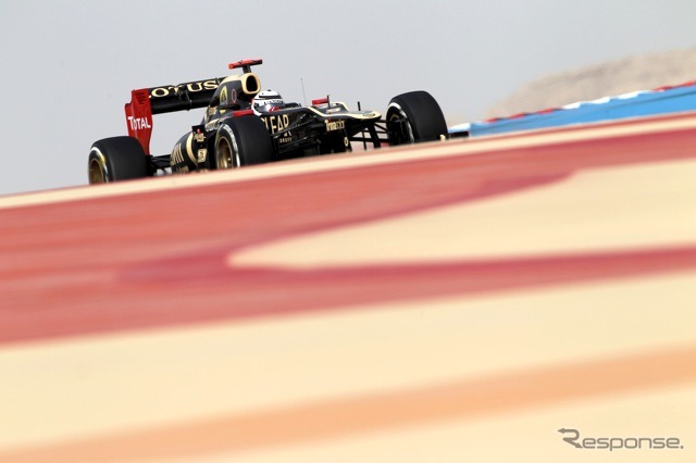 ライコネン（ルノー、F1バーレーンGP決勝）