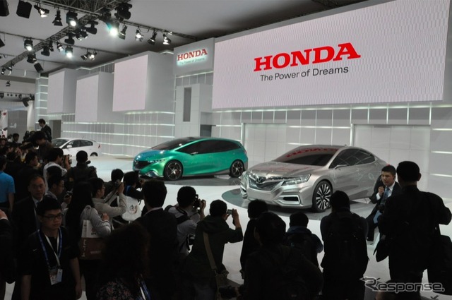 ホンダのプレスカンファレンス(北京モーターショー12)