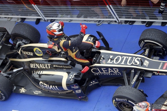 グロージャン（ロータス、F1バーレーンGP）