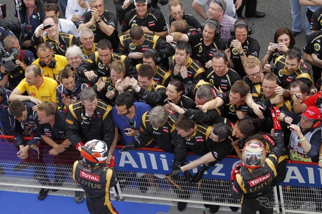 ライコネン（ロータス、F1バーレーンGP決勝）