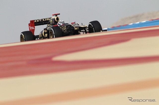 ライコネン（ルノー、F1バーレーンGP）