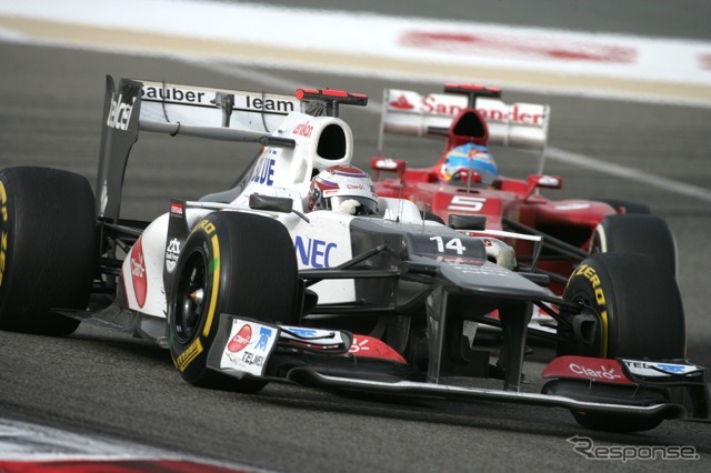 小林可夢偉（ザウバー、F1バーレーンGP）