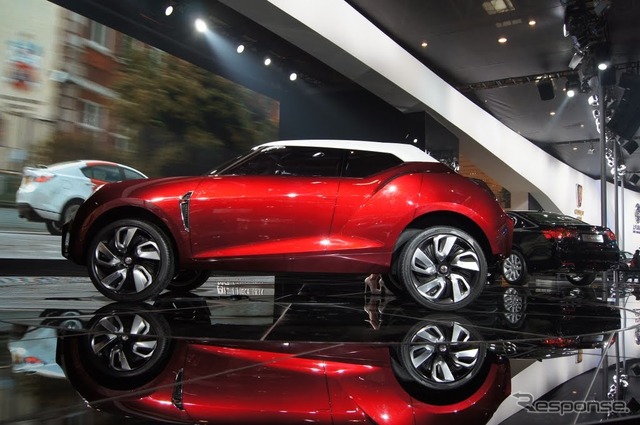 MGの小型クロスオーバーコンセプトカー、ICON(北京モーターショー12)