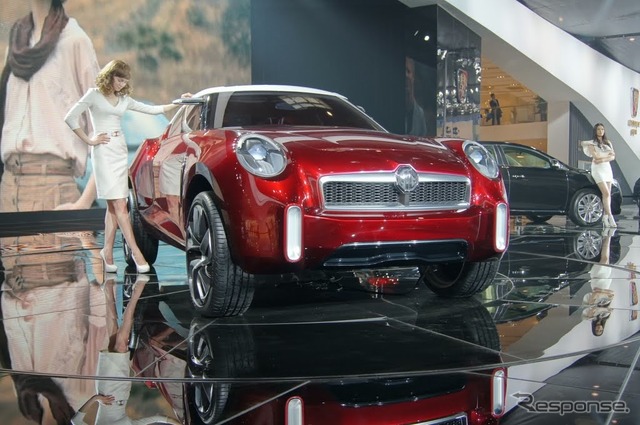 MGの小型クロスオーバーコンセプトカー、ICON(北京モーターショー12)