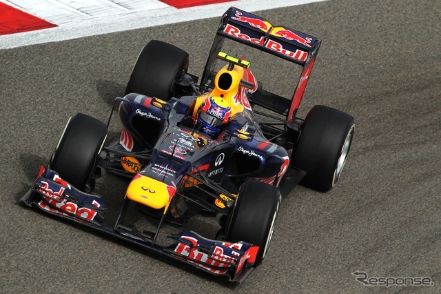 ウェーバー（レッドブル、F1バーレーンGP）