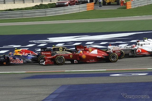 アロンソ（フェラーリ、F1バーレーンGP）