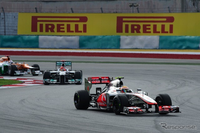 ハミルトン（マクラーレン、F1マレーシアGP）