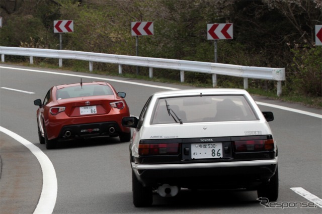 fun2drive 新旧86レンタカー乗り比べツーリング