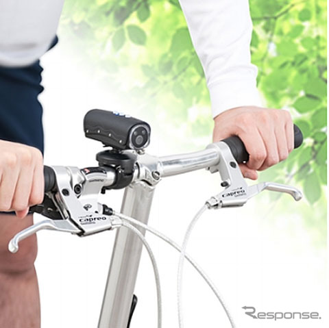 サンワサプライ、自転車用車載カメラ「400-CAM011」