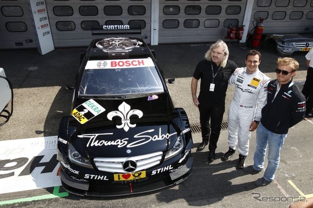 ロズベルグ、57年前のDTMチャンピオンマシンをドライブ