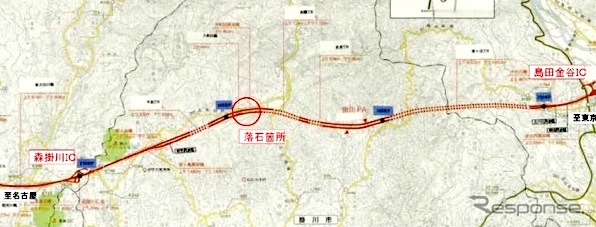 新東名落石対策箇所