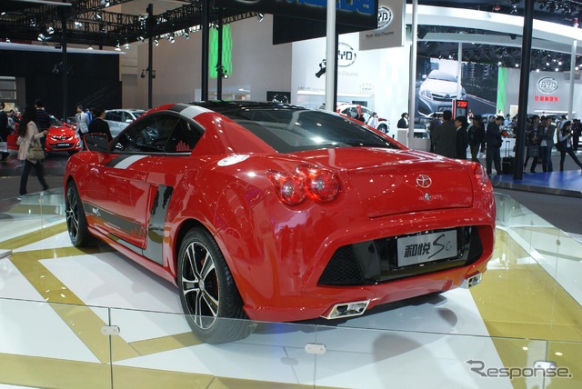 江淮汽車（JAC)の新型FRスポーツクーペ、Heyue SC（北京モーターショー12）