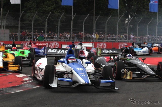 佐藤琢磨（INDYCAR 第4戦）