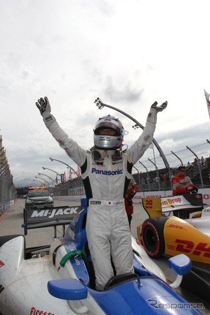 佐藤琢磨（INDYCAR 第4戦）