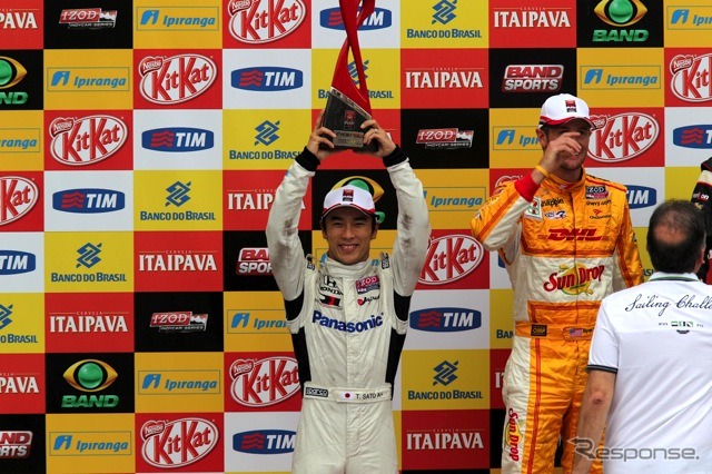 佐藤琢磨（INDYCAR 第4戦）