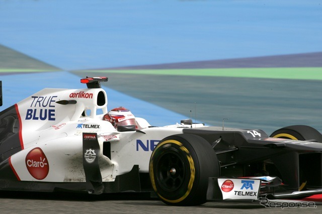 小林可夢偉（ザウバー、F1バーレーンGP）