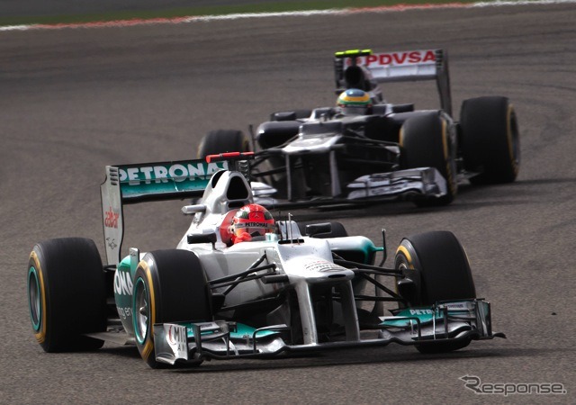 シューマッハ（F1バーレーンGP）