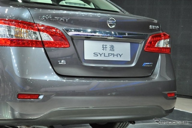 【北京モーターショー12】東風日産 シルフィ 詳細画像…新エンジン搭載のグローバルセダン