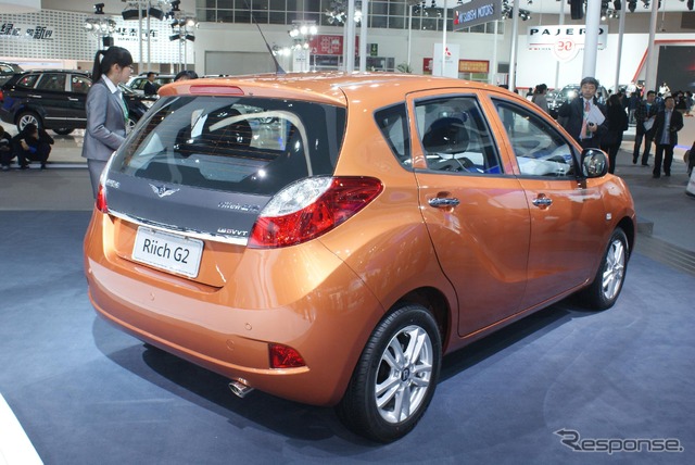 奇瑞汽車のRiich G2（北京モーターショー12）