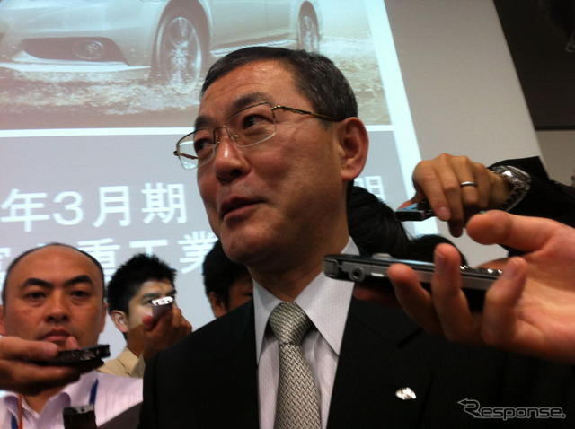 富士重工業・吉永泰之社長