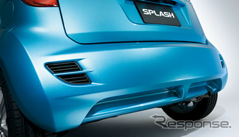スズキ スプラッシュの大幅改良モデルの予告画像