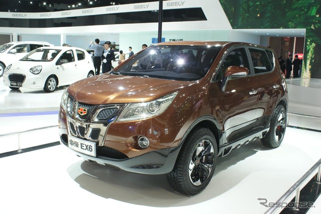 吉利汽車の小型SUVコンセプトカー、EMGRAND EX6（北京モーターショー12）
