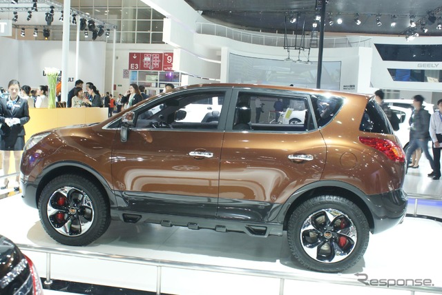 吉利汽車の小型SUVコンセプトカー、EMGRAND EX6（北京モーターショー12）