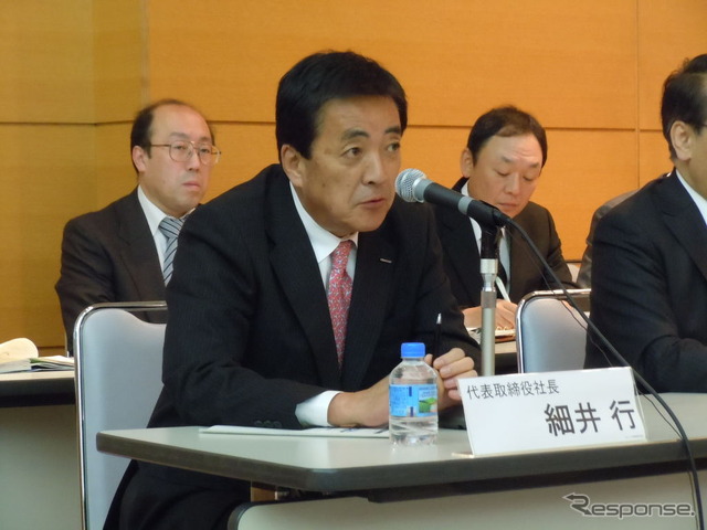 いすゞ自動車・細井行社長