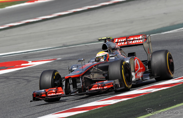 ルイス・ハミルトン(2012年スペインGP)