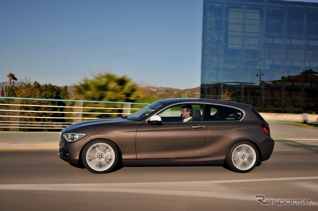 新型BMW 1シリーズの3ドア